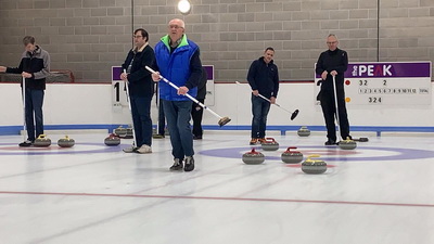 Curling in Stirling with Catalyst Team