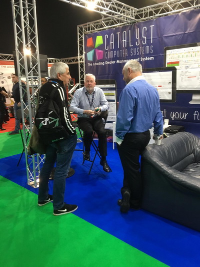 Catalyst at the Motorcycle Trade Expo 2019 on stand B28.