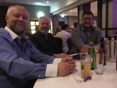 Jeff, Nigel and Nathan at Catalyst at British Dealer News Awards 2019 .