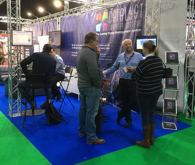 Catalyst at the Motorcycle Trade Expo 2019 on stand B28.