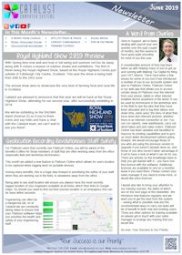 Click to download the newsletter June 2019 Newsletter from Catalyst